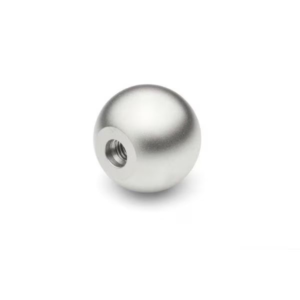 DIN319-NI-20-M5-C Ball Knob Stainless Steel, J.W. Winco, Mfr#: 5NBT5
