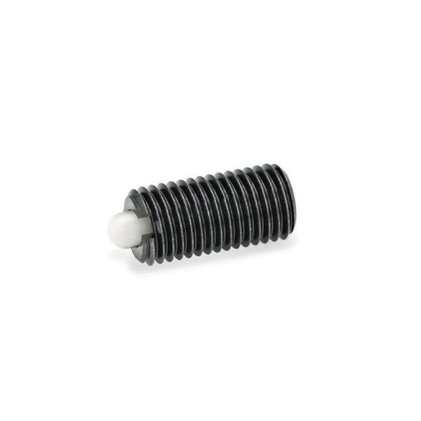 GN616-M8-K Spring Plunger Steel, J.W. Winco, Mfr#: 8NG15/K