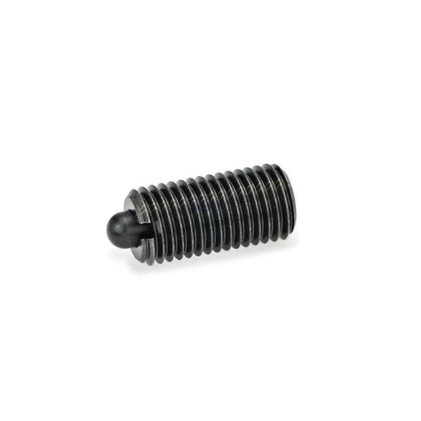 GN616-M6-SS Spring Plunger Steel, J.W. Winco, Mfr#: 6NG15/SS