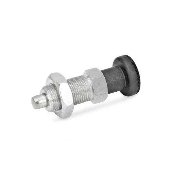 GN617-5-M10X1-AK-NI Indexing Plunger, J.W. Winco, Mfr#: 617-5-M10X1-AK-NI