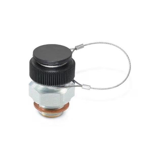 GN880-G3/8-ST-K Oil Drain Valve Steel, J.W. Winco, Mfr#: 880-G3/8-ST-K