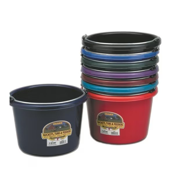Duraflex Pail 8 Qt. TEAL, Miller Mfg, Mfr#: 1126-TE