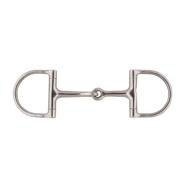 Jointed Mouth Dee Ring Snaffle Bit 5", Jacks Imports, Mfr#: 25544-5