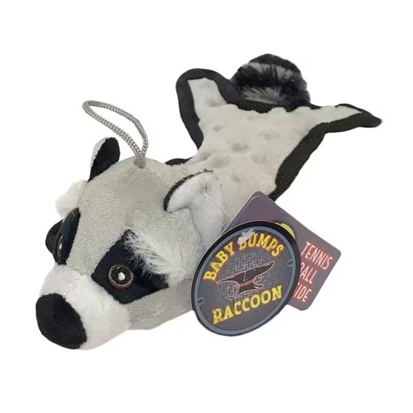 Steel Dog Bumpie Baby Raccoon with Ball & Rope, Steel Dog, Mfr#: 54351-BRC