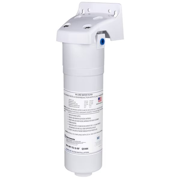 In-Line Water Filter 1/4" Connections, Ready Hot, Mfr#: 45-RH-WF-TO-SI