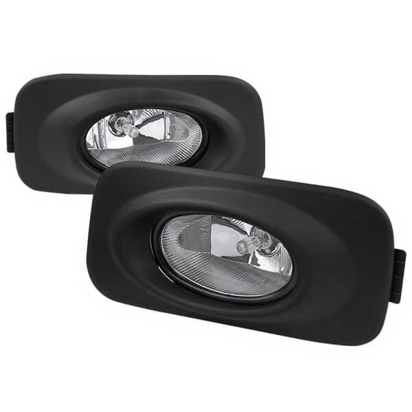 04-05 Acura Tsx Clear Fog Lights With Wiring Kit, Spec-D Tuning, Mfr#: LF-TSX04COEM-HZ