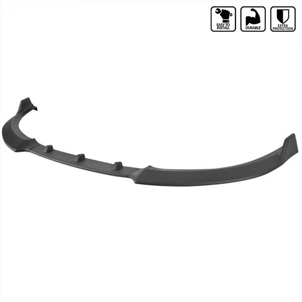 G20 G21 FRONT BUMPER LIP - MATTE BLACK, Spec-D Tuning, Mfr#: LPF-G2019ABK-PQ