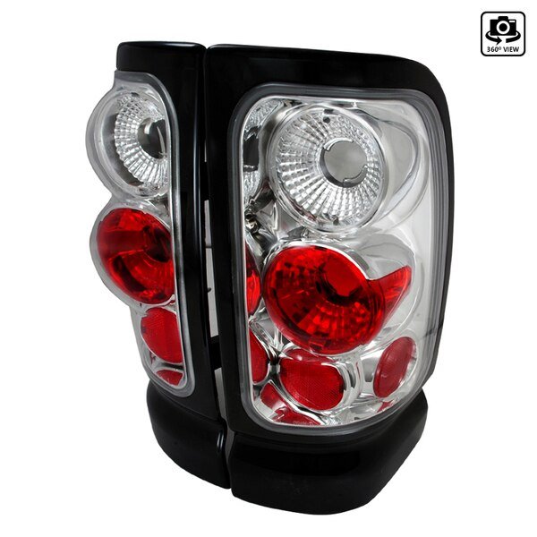 94-01 Dodge Ram Altezza Tail Light Chrome, Spec-D Tuning, Mfr#: LT-RAM94-TM