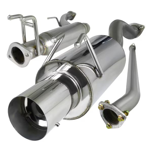 06-08 Honda Civic 2.5 Inch Inlet N1 Style Catback Exhaust, MFCAT2-CV064, Spec-D Tuning, Mfr#: MFCAT2-CV064