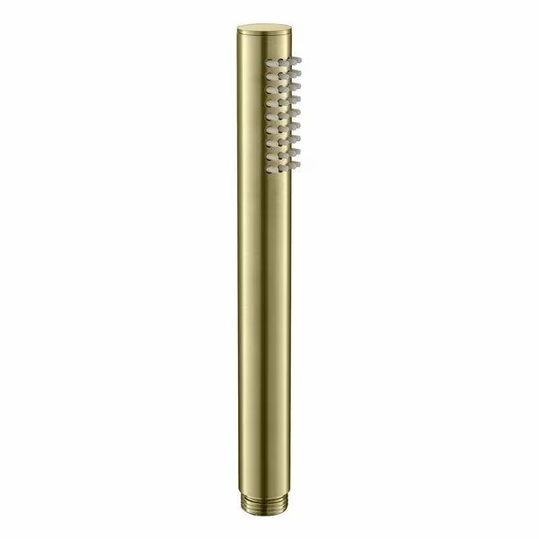 Circular Metal Handheld Shower Head - Brushed Gold, Kibi, Mfr#: HS1003BG