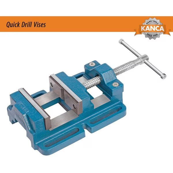 Quick Drill Press Vise 100 mm, Kanca, Mfr#: QDRL-125
