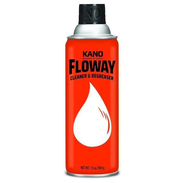 13 Oz. Floway Aerosol, Degreaser, Industrial Strength, Multipurpose, 12PK, Kano, Mfr#: FL132C