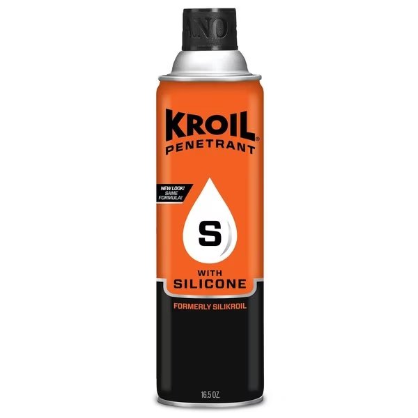 16.5 Oz. Penetrant with Silicone Aerosol (aka SiliKroil), Multipurpose, Rust Loosening, 12PK, Kroil, Mfr#: SK162C