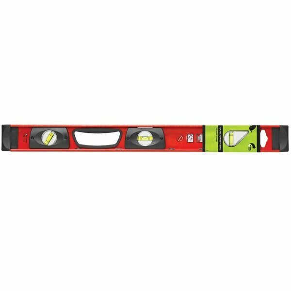 170 Samson Contractor Heavy Duty 24" I-Beam w/Pumb Site + 45° Vial, Kapro, Mfr#: 170-82-24