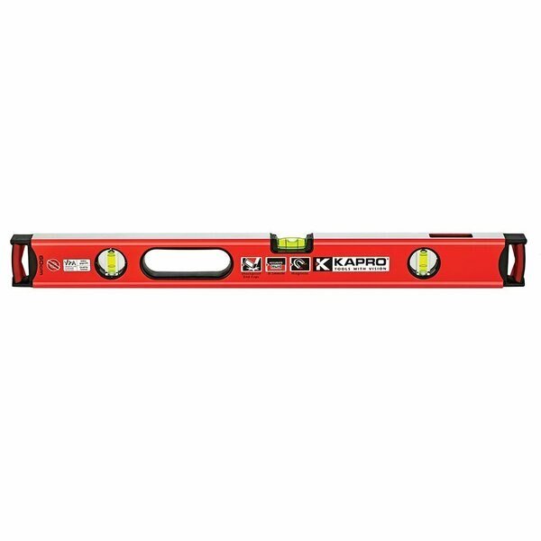 985 APOLLO Heavy-Duty 24" Professional Box Level, Kapro, Mfr#: 985-41X-24