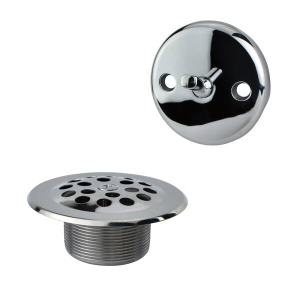 Triplever Bathtub Trim Kit, Polished Chrome, Keeney Mfg, Mfr#: K826-65PC
