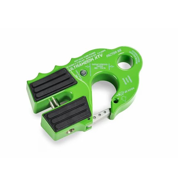 For Use Wich Wiches Rated 4500 Pounds or Less For Up To 516 Diameter Rope Or Cable, Factor 55, Mfr#: 00275-08