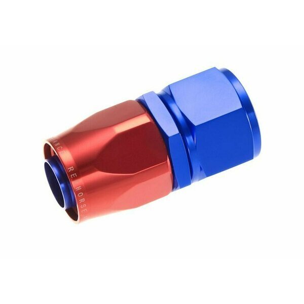 HOSE ENDS 10 AN Hose 10 AN Outlet Straight Anodized Red Blue Aluminum Single, Redhorse, Mfr#: 1000-10-1