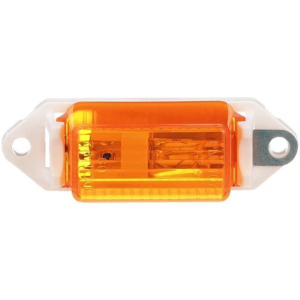 Incandescent Rectangular 318 Length x 106 Height x 1 Width Amber Lens, Peterson Manufacturing, Mfr#: V107WA