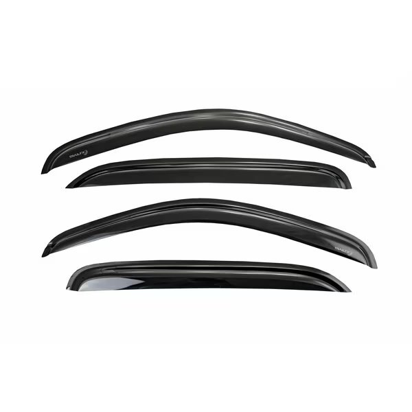 RAINGUARDS Low Profile TapeOn Smoke Acrylic Set of 4, Trailfx, Mfr#: 4514H