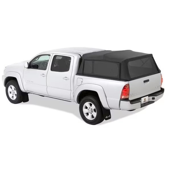 Supertop Truck Bed Cap For Toyota 2005-2019 Tacoma Black Diamond Fabric