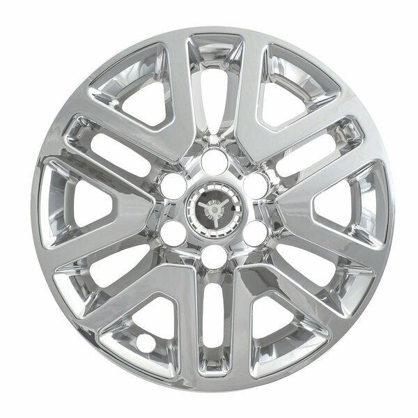 16", 6 Split Spoke, Chrome Plated, Plastic, Set Of 4, Not Compatible With Steel Wheels, Coast2Coast, Mfr#: IWCIMP427X
