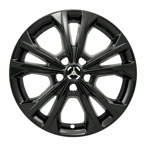 17", 5 Double Spoke, Black, Plastic, Set Of 4, Not Compatible With Steel Wheels, Coast2Coast, Mfr#: IWCIMP414BLK