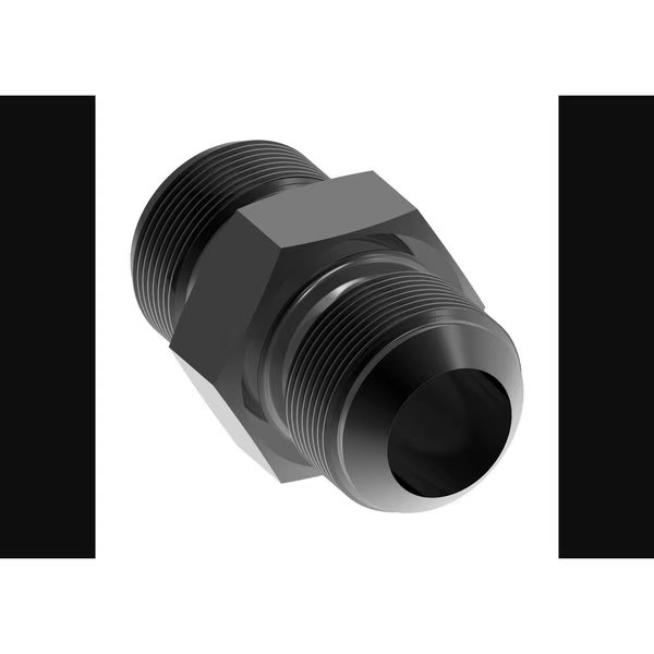 -8 AN Male, Straight, Aluminum, Black, Single, Aeroquip, Mfr#: FCM5053
