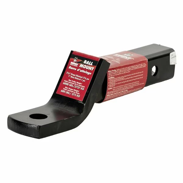HITCH ACCESSORIES, BALL MT CLS III 9X1X2-1/4, Husky Towing, Mfr#: 31360