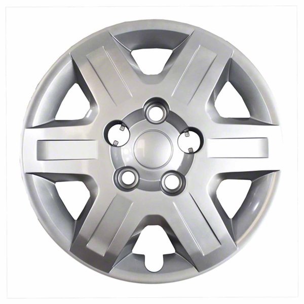 16", 6 Spoke, Silver, Plastic, Set Of 4, Bolt On, Coast2Coast, Mfr#: IWC45116S