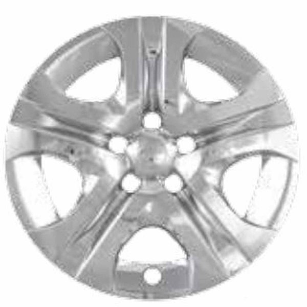 17", 5 Spoke, Silver, Plastic, Set Of 4, Bolt On, Coast2Coast, Mfr#: IWC50417S
