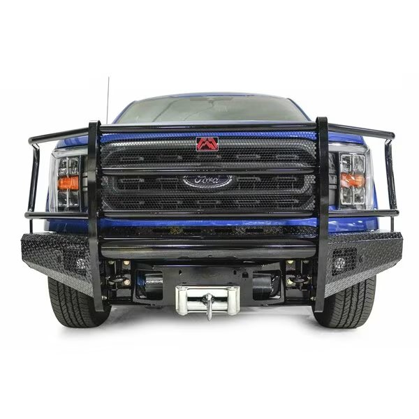BUMPER TRUCK FRONT Direct Fit Mounting Hardware Included Without Grille Guard Without Winch Mount, Fab Fours, Mfr#: FF21-K5060-1