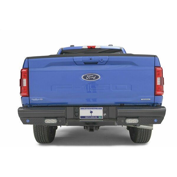 BUMPER TRUCK REAR Direct Fit Mounting Hardware Included OEM Receiver Hitch And Wiring Locations 1, Fab Fours, Mfr#: FF21-T5050-1