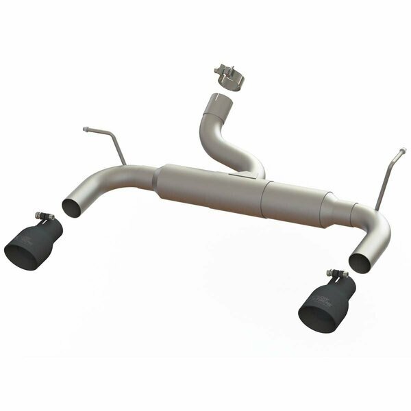 EXHAUST SYSTEM, AXLE-BACK EXHAUST SYSTEM JEEP JK, Speedfx, Mfr#: 50600