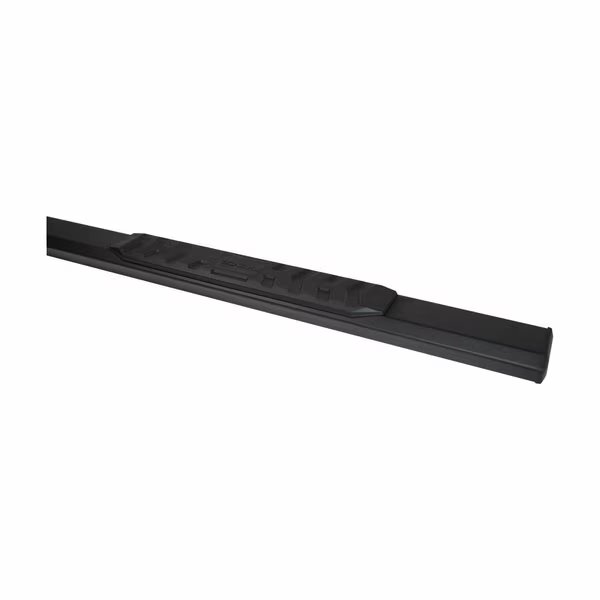 NERF BAR OVAL 4 12 With Step Pads 412 Inch Hexagonal Straight Powder Coated Titanium Black A, Trailfx, Mfr#: AL4003B
