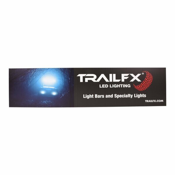 DISPLAY 46 Inch x 12 Inch 3 Millimeter PVC, Trailfx, Mfr#: LEDHEADER