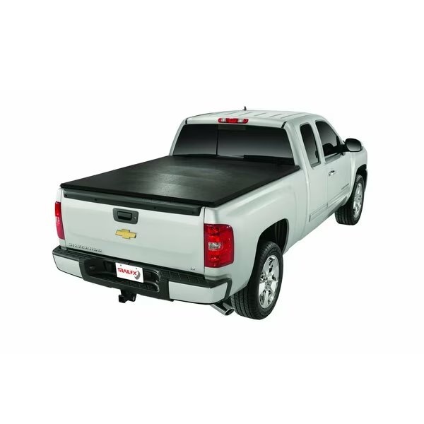 TONNO SOFT FOLDING Soft Tri-Fold; Lockable Using Tailgate Handle Lock; Black Vinyl, Trailfx, Mfr#: TFX1119