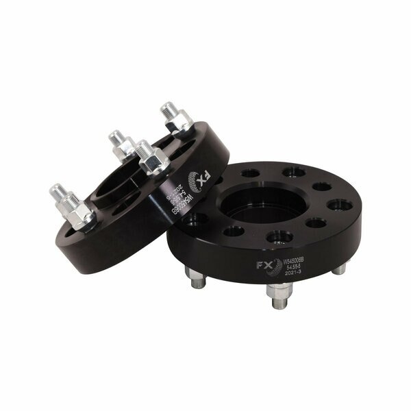 WHEEL ADAPTERS, HUB CENT WHL ADP BLK 5X4.5-5X5, Trailfx, Mfr#: W545006B