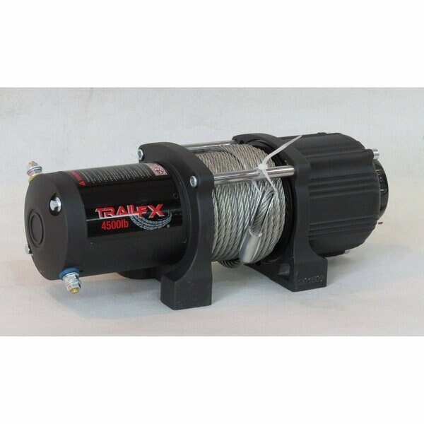 ATV/UTV Mounted, Recovery Winch, 250 Amp Electric, 4500 Pound Line Pull Capacity, Trailfx, Mfr#: W45B