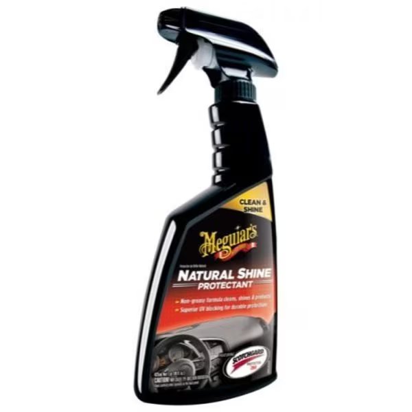 Use On Vinyl/ Rubber/ Plastic, Natural Shine, Unscented, 16 Ounce Spray Bottle, Meguiars Wax, Mfr#: G4116