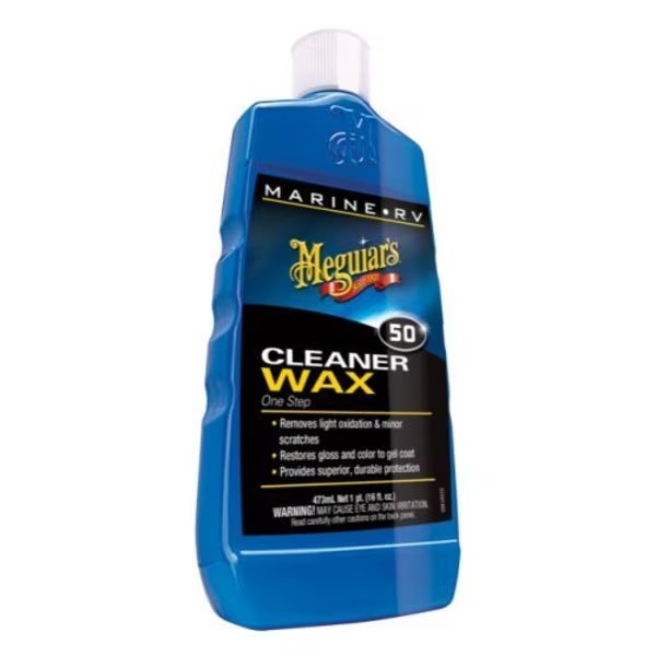 Liquid, 16 Ounce Bottle, Without Applicator, Meguiars Wax, Mfr#: M5016