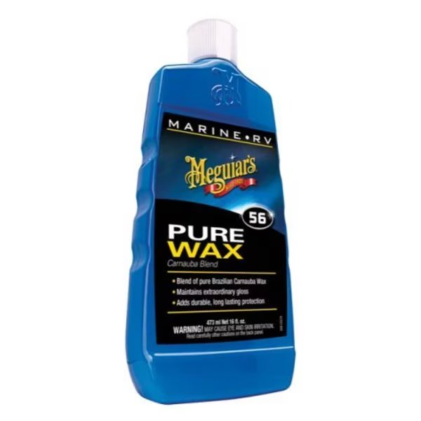 Use To Provide High Gloss Protection For All Fiberglass Gel Coat Marine RV Surface, Meguiars Wax, Mfr#: M5616