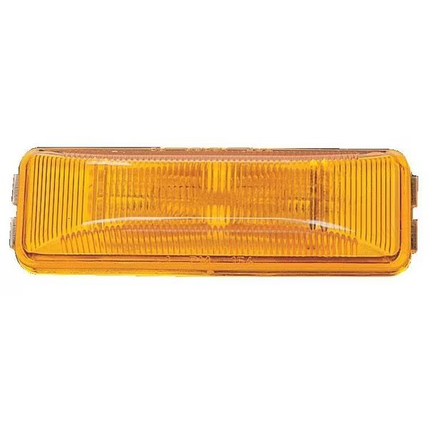 Incandescent Rectangular 391 Length x 120 Width x 084 Height Amber Lens, Peterson Manufacturing, Mfr#: V154A