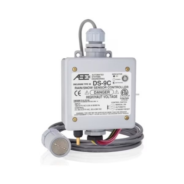 Ds Gutter Ice Melting Control 120/208/240/277V 2-30 Amp Nema 3R, King Electric, Mfr#: DS-9C