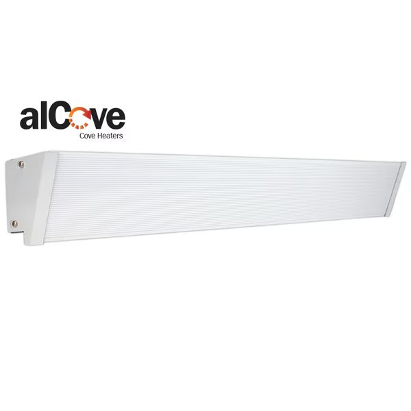 Kcv Cove Heater 34" 208V 420W White, King Electric, Mfr#: KCV2004-W
