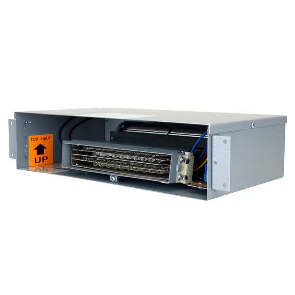 Kt Multiwatt Kick Space Htr 120V 1500W Interior & Recessed Wall Can, King Electric, Mfr#: KT1215-MW-HRC