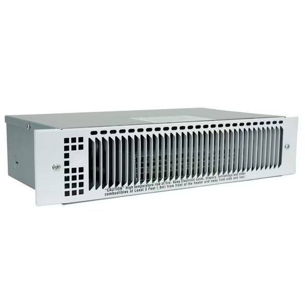 Kt Multiwatt Kick Space Heater 120V 1500W White, King Electric, Mfr#: KT1215-MW-W