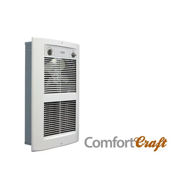 Lpw Series 2 Comfortcraft Wall Heater, 277V 4000W, White Dove, King Electric, Mfr#: LPW2740T-S2-WD-R
