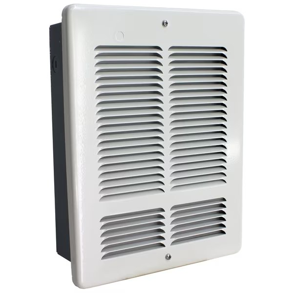 W Wall Heater 240V 1500-750W White, King Electric, Mfr#: W2415-W