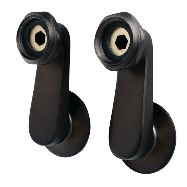 Swivel Elbows for Tub Faucet, Oil Rubbed Bronze, Aqua Vintage, Mfr#: AE3SE5
